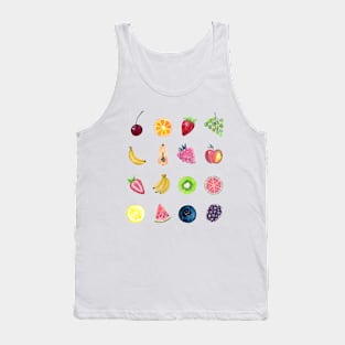 Fruit Multi Design Set 2 Tank Top